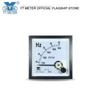 YT72 T Achometer ความถี่เมตรแบบบูรณาการขนาดคู่จอแสดงผล45-65เฮิร์ต45-55เฮิร์ต100โวลต์110โวลต์220โวลต์380โวลต์50เฮิร์ต60เฮิร์ต1350-1950รอบต่อนาที1350-16