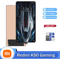 จอ LCD แบบดั้งเดิม LCD 6.67นิ้วสำหรับเล่นเกม K50 Xiaomi Redmi ชุดประกอบดิจิไทเซอร์หน้าจอสัมผัสสำหรับ K50 Redmi รุ่นเกม