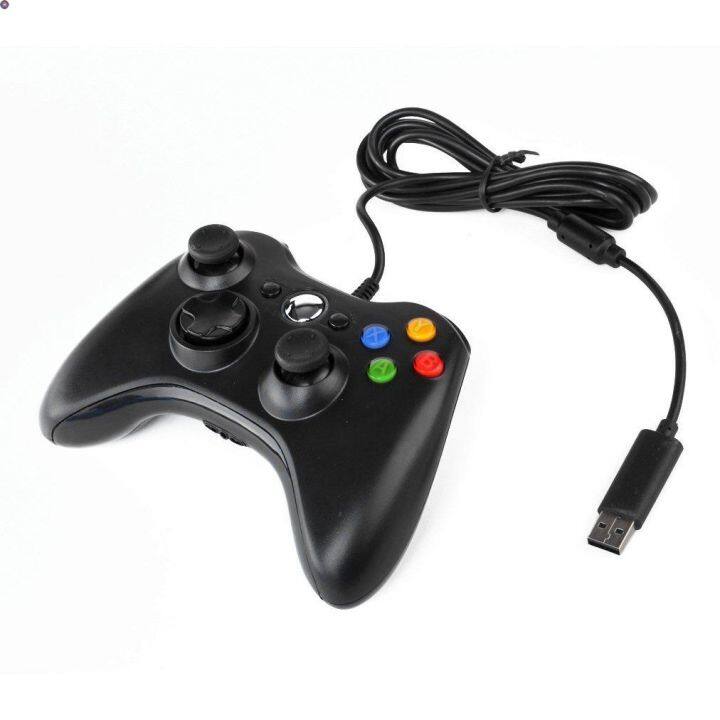 ลด-50-พร้อมส่ง-จอย-xbox-360-แบบมีสาย-สำหรับเล่นกับคอม-xbox-controller-จอยคอม-xbox-จอย-x-box-360-จอยคอม-จอย-pc-ขายดี