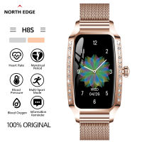 North EDGE H8S สมาร์ทวอทช์ คริสตัล กันน้ํา IP68 ของขวัญวันเกิด สําหรับผู้หญิง IOS Android