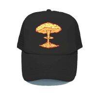 ยกเลิกเห็ดเมฆ Snapback Cap N-ระเบิดนิวเคลียร์ Trucker หมวกระเบิด Atomic Nuke Cool ฤดูร้อนหมวกตาข่ายสำหรับผู้ชาย