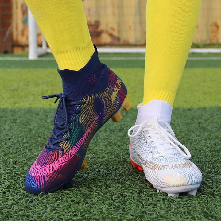 mercurial-superfly-fg-รองเท้าฟุตบอลคุณภาพสูง-รองเท้าฟุตบอลกลางแจ้ง-รองเท้าสตั๊ดหุ้มข้อ-ยี่ห้อ-size-35-45