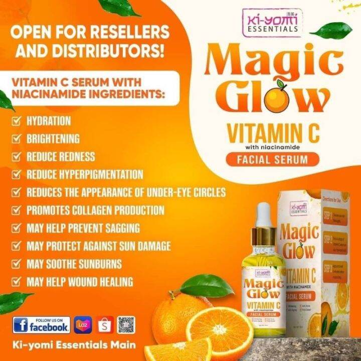 VITAMIN C NIACINAMIDE SERUM BY KIYOMI ESSENTIALS Lazada PH
