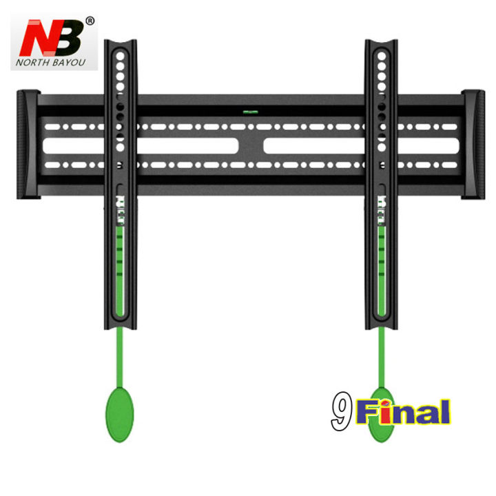 north-bayou-nb-c3f-ขาแขวนทีวี-ติดผนัง-ขายึดทีวี-ขาวางทีวี-คุณภาพสูง-คุณภาพระดับโลก-รองรับจอ-32-75-นิ้ว-fix-tv-mount-40-65-flat-panel-led-lcdtv-รูหลังทีวีไม่เกิน-60x40-ซ-ม-กxส