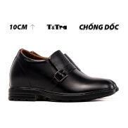 10CM  Giày Độn Nam T&TRA T90 Đen