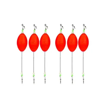 2 Colors Fishing Float Wire Cork for Redfish Bobbers Cork Floats Popping  Cork 