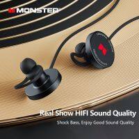 Monster Original Airmars SG05 TWS 5.1 Wireless Headphones Bluetooth Earphones Sports Neckband Earbuds Noise Reduction Headset