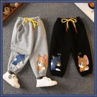 Ready Stock Korean Version Childrens Clothing Pure Cotton Sports Pants Boys Breathable Trousers Casual Boys Thin Cool Overalls Le