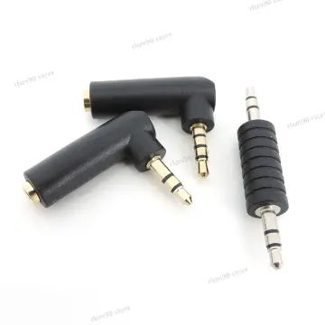 Micro Jack 3.5mm Right Angle Male Connector, L-shaped Plug
