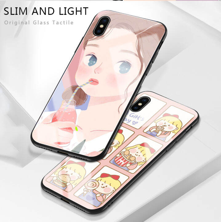 ปากกาจับจีบสำหรับ-oppo-reno10-pro-5g-เคสเคสประกบหลังแบบแข็งกระจกเทมเปอร์เคสโทรศัพท์มันวาวสุดหรูช่วงเวลาแห่งความสุขสำหรับเด็กผู้หญิงน่ารัก