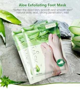 EFERO 2pcs=1pair Exfoliating Foot Peeling Mask Dead Skin Remover