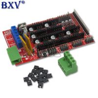 Ibuw RAMPS 1.4 Panel Part Motherboard 3D Printers Parts Shield Red Black Controls WATTY Electronics