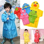 Áo mưa hình thú cho bé size 120 cm cho bé từ 3-7 tuổi