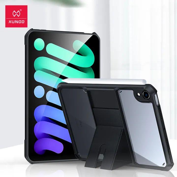 iPad Mini 6 2021 Case,Xundd Tablet Cover For Apple iPad Mini 2021 Air-bag Shockproof Protective Shell With Concealable Stand