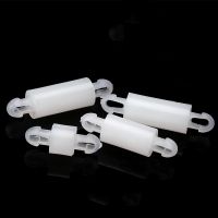 50P Open Hole 2.5mm Circuit Board Bracket PCB Board Nylon Isolation Column Double Head Plastic Small Hole Spacing Column Support