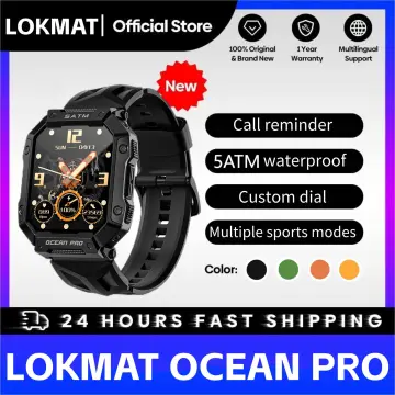 Lokmat sport smart watch professional clearance 5atm