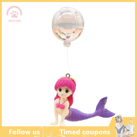 【SHZTGM】 ถังปลาลอยตกแต่งเครื่องประดับชายหาด Mermaid Aquarium จี้เล็กๆสร้างสรรค์ภูมิทัศน์หัตถกรรมจี้