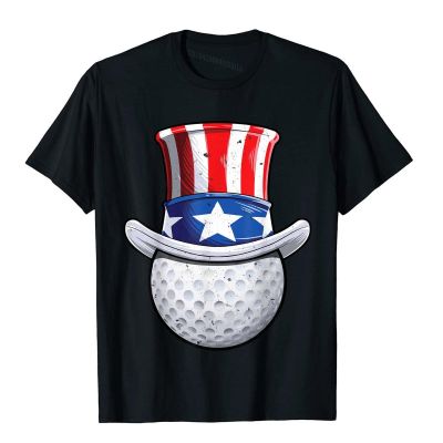 ☜₪○ Golf Uncle Sam T Shirt 4th Of July Guys Boys American Flag Discount Men Top T-Shirts Cotton Tops Shirt Printed On