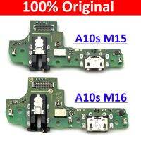 USB ชาร์จพอร์ต Flex Cable Connector สำหรับ Samsung Galaxy A10S A107 A107F M15 M16โมดูลไมโครโฟน