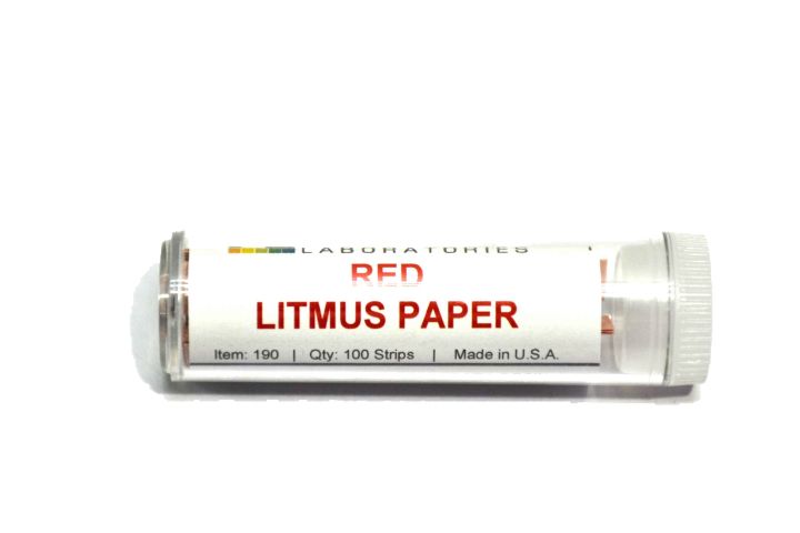 กระดาษลิตมัส-usa-สีแดง-วัดค่าความเป็นด่าง