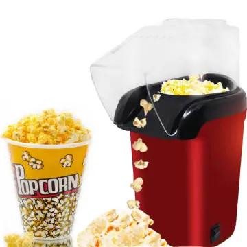 New Small Electric Popcorn Machine Mini Automatic Carnival Popcorn Machine  Household Corn Making Machine DIY Corn Popper