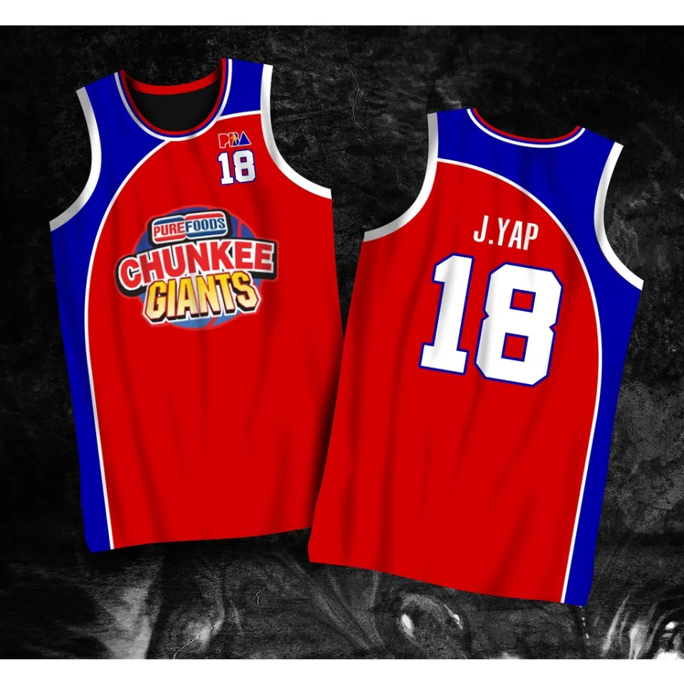 ❆PBA RETRO JERSEY, PUREFOODS CHUNKEE GIANTS JAMES YAP #18