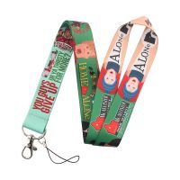 YL1210 Home Alone Lanyard card ID Badge Holder Keychain Pass Gym Mobile Kids Key Holder Key Rings kids Christmas Gifts