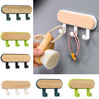 Hat Scarf Storage Organizer Wood Key Holder Strong Key Ring Rack Phone Hooks Clerk Housekeeper Wall Mounted Hangers