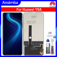 Ansimba หน้าจอแสดงผลจอ LCD แบบดั้งเดิมสำหรับ Huawei Y9a/Nova Y9A LCD หน้าจอสัมผัสประกอบ Digitizer สำหรับ Huawei Y9a Nova Y9A FRL-22 FRL-23 FRL-L22จอแสดงผล FRL-L23 LCD