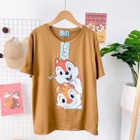 เสื้อฟรีไซส์ -ลายชิพกับเดล น่ารักกก