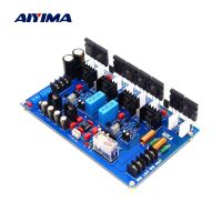 AIYIMA เครื่องขยายเสียงสเตอริโออินพุตสเตอริโออินพุตเดี่ยว TTC5200 TTA1943 MJL4821 MJL4302ระบบ200Wx2