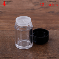 xingwendanp 1pcs 10ml ขวดเครื่องสำอางสีขาวเปล่า sifter Jar ภาชนะสกรูฝาแต่งหน้า