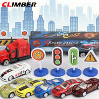 CLIMBER 5ชิ้น/เซ็ตจำลองรถของเล่น,ชุดรถแรงเฉื่อยอัลลอยสำหรับเด็ก