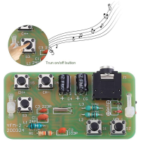 5X 76MHz-108MHz Stereo FM Radio Receiver Module FM DIY Electronic Soldering Circuit PCB Board Solder Practice Project