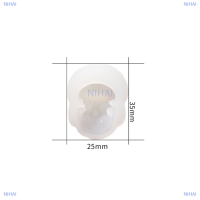 NIHAI แม่พิมพ์ซิลิโคนซิลิโคนรูปผีผีผีฮาโลวีนเทียนหอมฟักทองตกแต่งพลาสเตอร์แม่พิมพ์เทียน