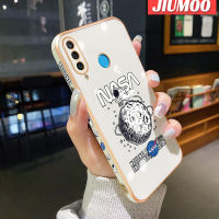 JIUMOO เคสสำหรับ Huawei Nova 4e P30ไลท์เคสลวดลายตัวถังท้องฟ้าใหม่พื้นผิวขอบสี่เหลี่ยมเคสนิ่มซิลิกาเจลกันกระแทกเคสมือถือรวมทุกเลนส์กล้องถ่ายรูปฝาครอบป้องกัน