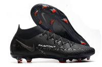 Phantom GT2 Football Boot for Man Fabric Sporty Black Red Dynamic Fit Elite FG