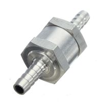 6/8/10/12mm Aluminium Alloy One Way Fuel Non Return Check Valve Petrol Diesel For Car Vacuum Hose Oil Water Pumps Tools Valves