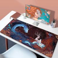 Dragon Mouse Pad พรม Desktop Mouse Pad อุปกรณ์เสริมคอมพิวเตอร์ Xxl