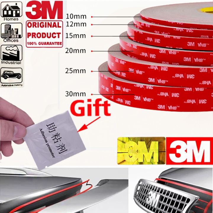 3m-3-meter-3-m-vhb-0-8mm-heavy-duty-mounting-double-sided-adhesive-acrylic-foam-tape-6mm-8mm-10mm-12mm-15mm-20mm-30mm-40mm-50mm