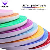 DC12V Neon LED Strip 120LEDsM Flexible Rope Tube Neon Light Waterproof 1M 2M 3M 4M 5M For Home Decoration