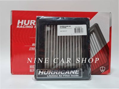 Hurricane กรองอากาศสแตนเลส HONDA JAZZ HYBRID 1.3L ปี 2012-2014