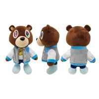 26CM Kanye Teddy Bear Plush Toy Cartoon Animal Bear Dolls Stuffed Soft Toy Christmas Birthday Gifts For Children Kids