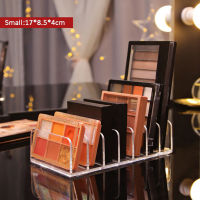 Eyeshadow Palette Organizer Box 7 Grid Transparent Storage Makeup Cosmetic Rack Stand Dressing Desk Accessories