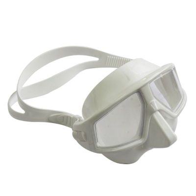 แว่นตาดำน้ำแบบปรับได้ฟรี Anti-Fog Waterproof Snorkeling Scuba Dive Mask Glasses Eyewear