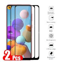 2pcs Protective Glass for Samsung A21 A21s Screen Protector Film for Galaxy A 21 S 21s A215f A217f Safety Glas on Sansung Samsun