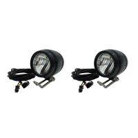 2X 6V-80V 24V 36V 48V 60V Universal Compatible 3W 100LUX Bike Electric Bicycle E-Bike Headlight Front Light Head Light