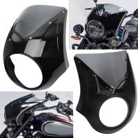 Motorcycle Smoke Front Headlight Windscreen Windshield Headlamp Cowl Fairing Cover For BMW R18 Roadster R 18 2020 2021 2022