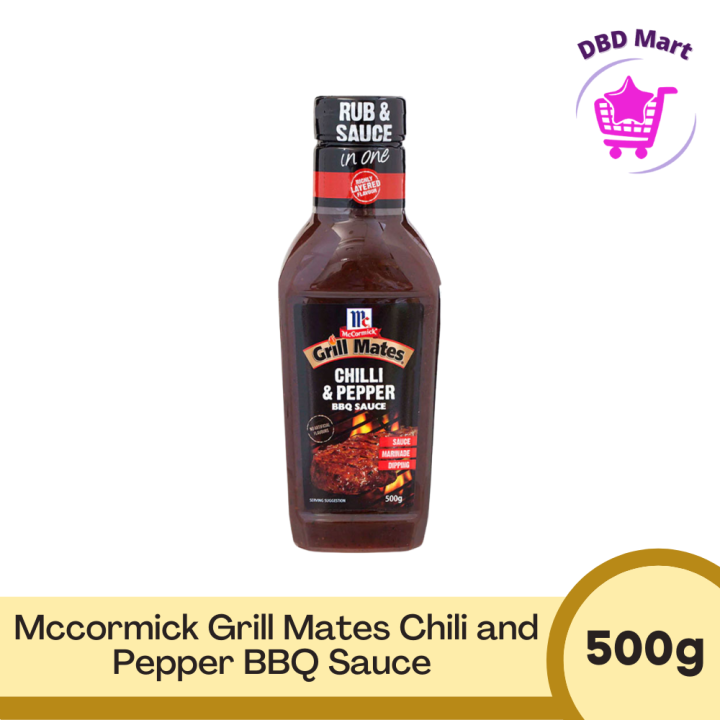 Mccormick Grill Mates Chili And Pepper Bbq Sauce 500g Lazada Ph