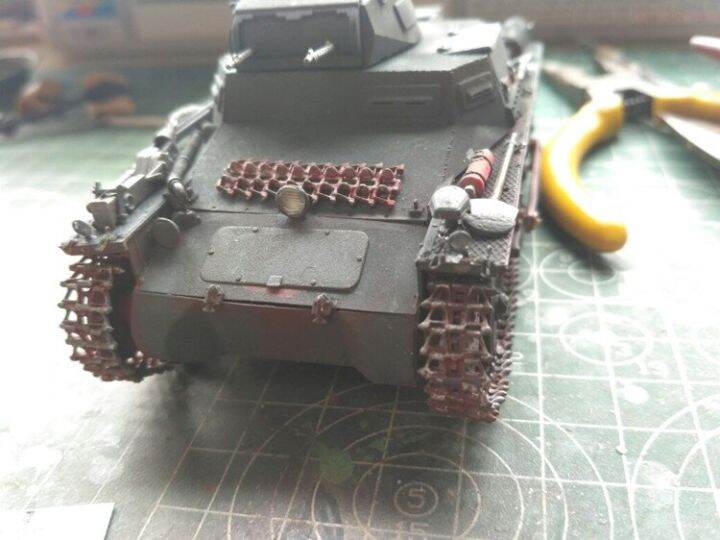 ทรัมเป็ตเตอร์80145-1-35-panzer-เยอรมัน1ausf-a-sd-kfz-101รุ่นต้น-ปลายหุ่นประกอบชุดอาคารสำหรับ-s-hoy-diy